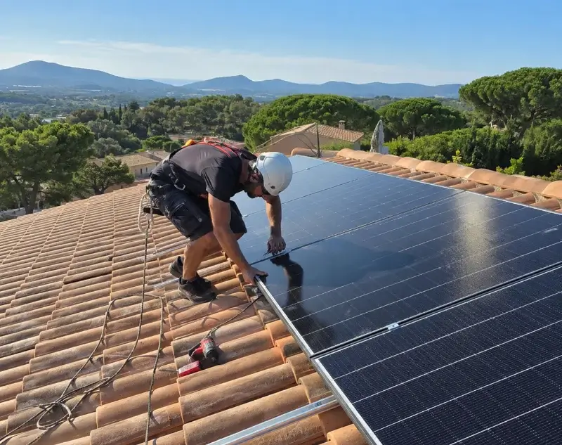Installateur panneaux solaires Saint-Front-la-Rivière — pose photovoltaïque sur toiture