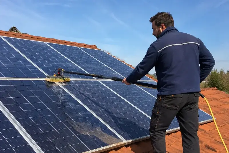 Nettoyage et entretien de panneaux solaires à Saint-Front-la-Rivière